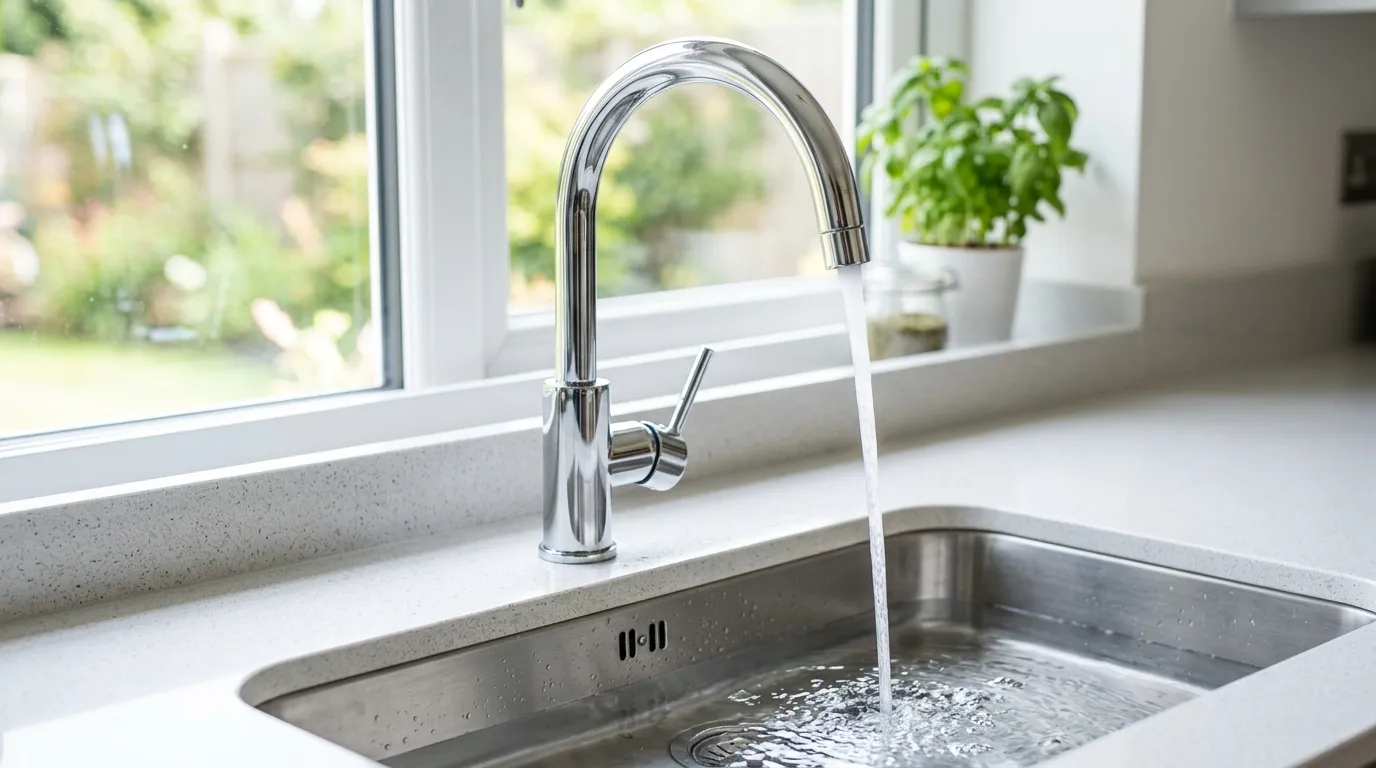 Local Plumbing Master Pros same day plumber fixing a faucet in Slaton, TX